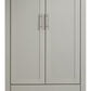 LANCASTER 2 DOOR WARDROBE - GREY