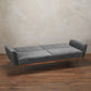 NICO VELVET SOFA BED - GREY