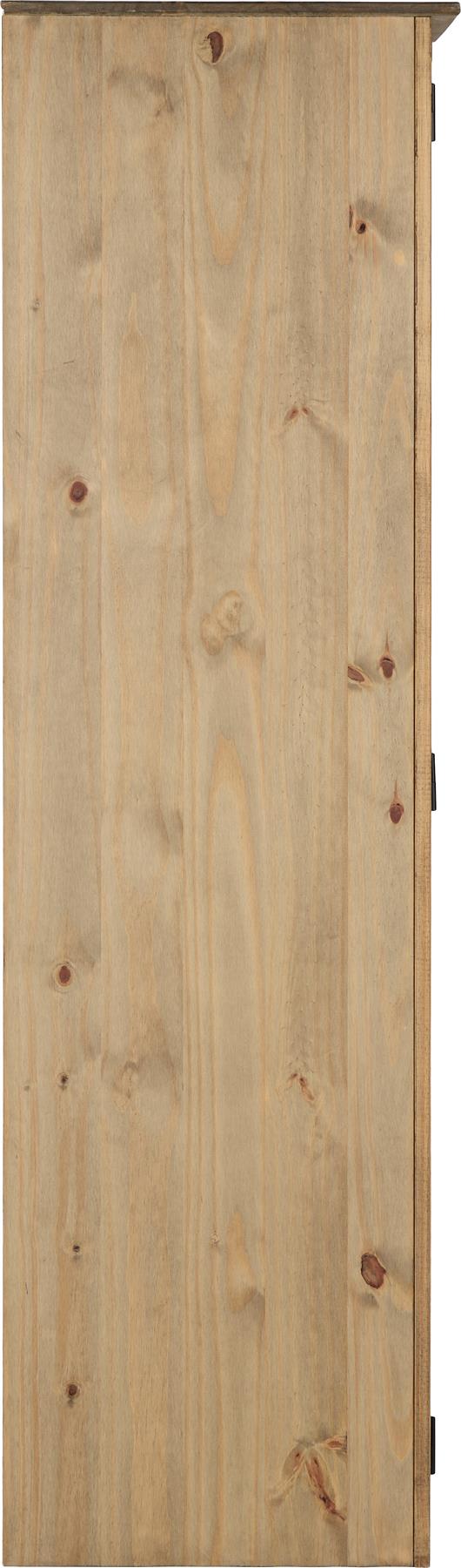 PANAMA 2 DOOR WARDROBE - NATURAL WAX