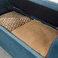 GENOA STORAGE WINDOW SEAT - TEAL