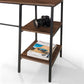 TRIBECA OFFICE DESK - WALNUT