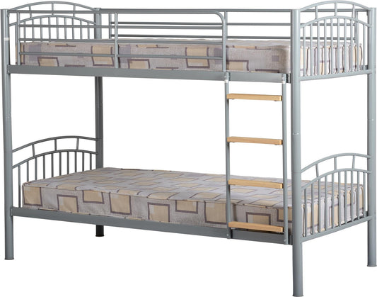 VENTURA BUNK BED - SILVER