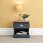 KENDAL 1-DRAWER BEDSIDE TABLE - SLATE BLUE