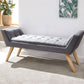 MILAN WINDOW SEAT - DARK GREY