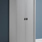 LUDLOW 2 DOOR WARDROBE - GREY/OAK