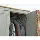 LANCASTER 3 DOOR WARDROBE - GREY