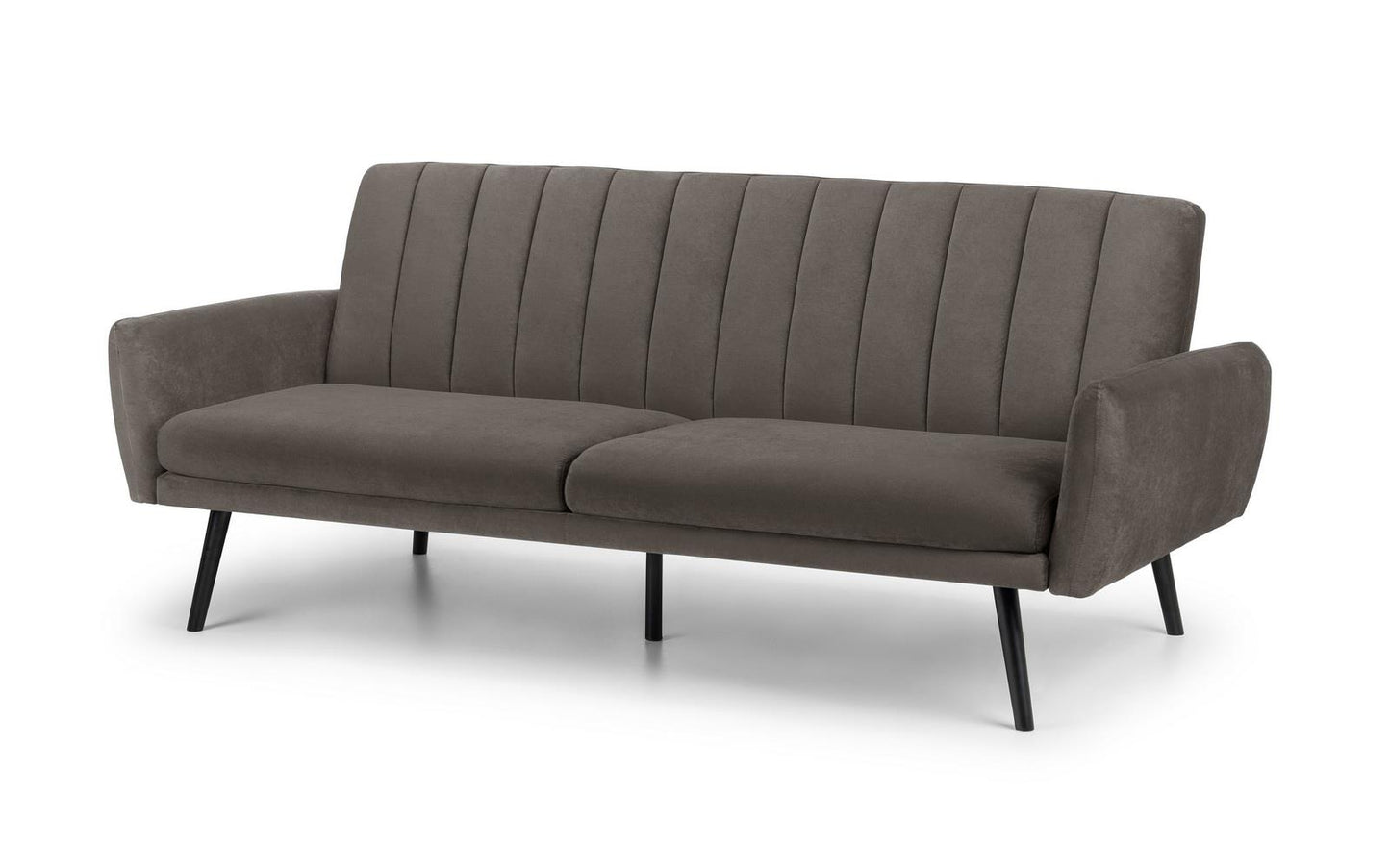 AFINA VELVET SOFA BED - GREY