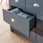 LANCASTER MERCHANT CHEST - SLATE BLUE