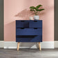 NYBORG 2+2 DRAWER CHEST - NIGHTSHADOW BLUE