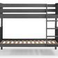 MAINE BUNK BED - ANTHRACITE