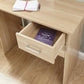 PANAMA 2 DRAWER DESK - OAK