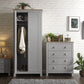 LANCASTER 3 PIECE BEDROOM SET - GREY