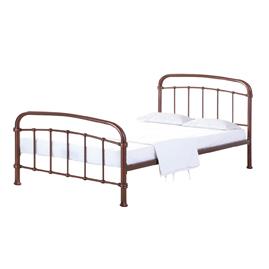 HALSTON METAL BED - 5FT KING SIZE - COPPER