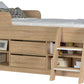 FELIX LOW SLEEPER BED - SONOMA OAK