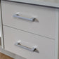 PANAMA 2 DRAWER DESK - GREY