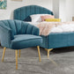 PETTINE CHAIR - TEAL