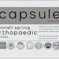 CAPSULE ORTHOPAEDIC MATTRESS - 4FT6" DOUBLE