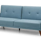 MONZA FABRIC SOFA BED - BLUE