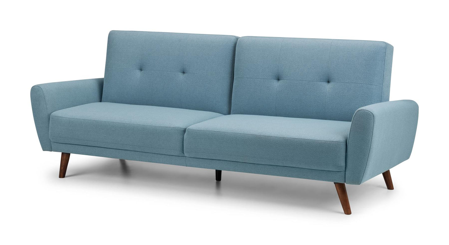 MONZA FABRIC SOFA BED - BLUE