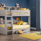 ORION BUNK BED - GREY OAK