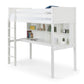 TITAN HIGH SLEEPER BUNK BED - WHITE