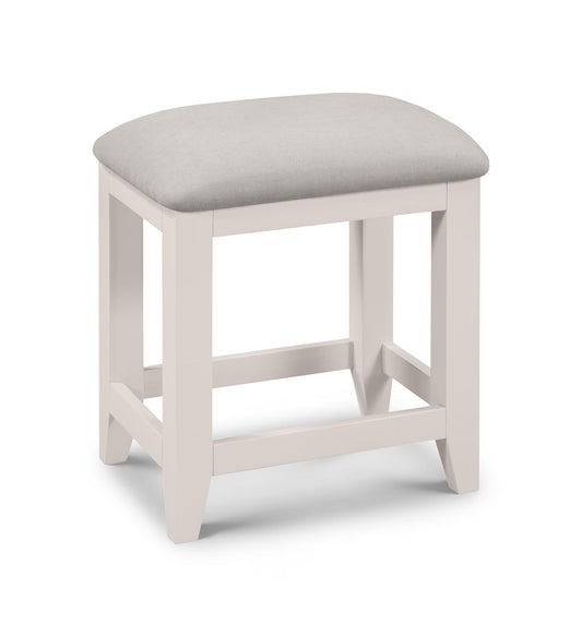 RICHMOND DRESSING STOOL - ELEPHANT GREY