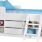 FELIX LOW SLEEPER BED - WHITE