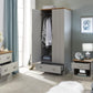 KENDAL 3 PIECE BEDROOM SET - GREY