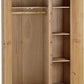 PANAMA 3 DOOR WARDROBE - NATURAL WAX