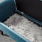 OSBOURNE STORAGE WINDOW SEAT - TEAL