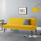 GAUDI LINEN FABRIC SOFA BED - MUSTARD