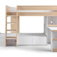 ECLIPSE BUNK BED - OAK/WHITE