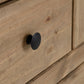 PANAMA 2+2 DRAWER CHEST - NATURAL WAX