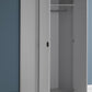 LUDLOW 2 DOOR WARDROBE - GREY/OAK