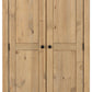 PANAMA 2 DOOR WARDROBE - NATURAL WAX