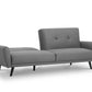 MONZA FABRIC SOFA BED - GREY