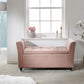 GENOA STORAGE WINDOW SEAT - BLUSH PINK