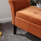 OSBOURNE STORAGE WINDOW SEAT - RUSSET