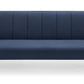 MIRO LINEN FABRIC SOFA BED - BLUE