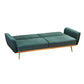 NICO VELVET SOFA BED - GREEN