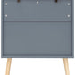 NYBORG 2+2 DRAWER CHEST - DARK GREY