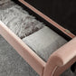 OSBOURNE STORAGE WINDOW SEAT - BLUSH PINK