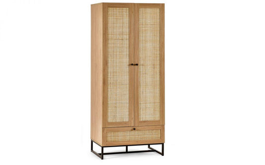 PADSTOW 2 DOOR WARDROBE - OAK