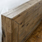 HOXTON WOODEN BED - 6FT SUPER KING SIZE - RUSTIC OAK