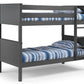 MAINE BUNK BED - ANTHRACITE