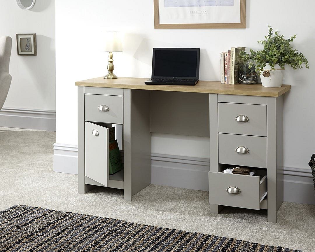 LANCASTER DESK - GREY