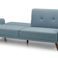 MONZA FABRIC SOFA BED - BLUE