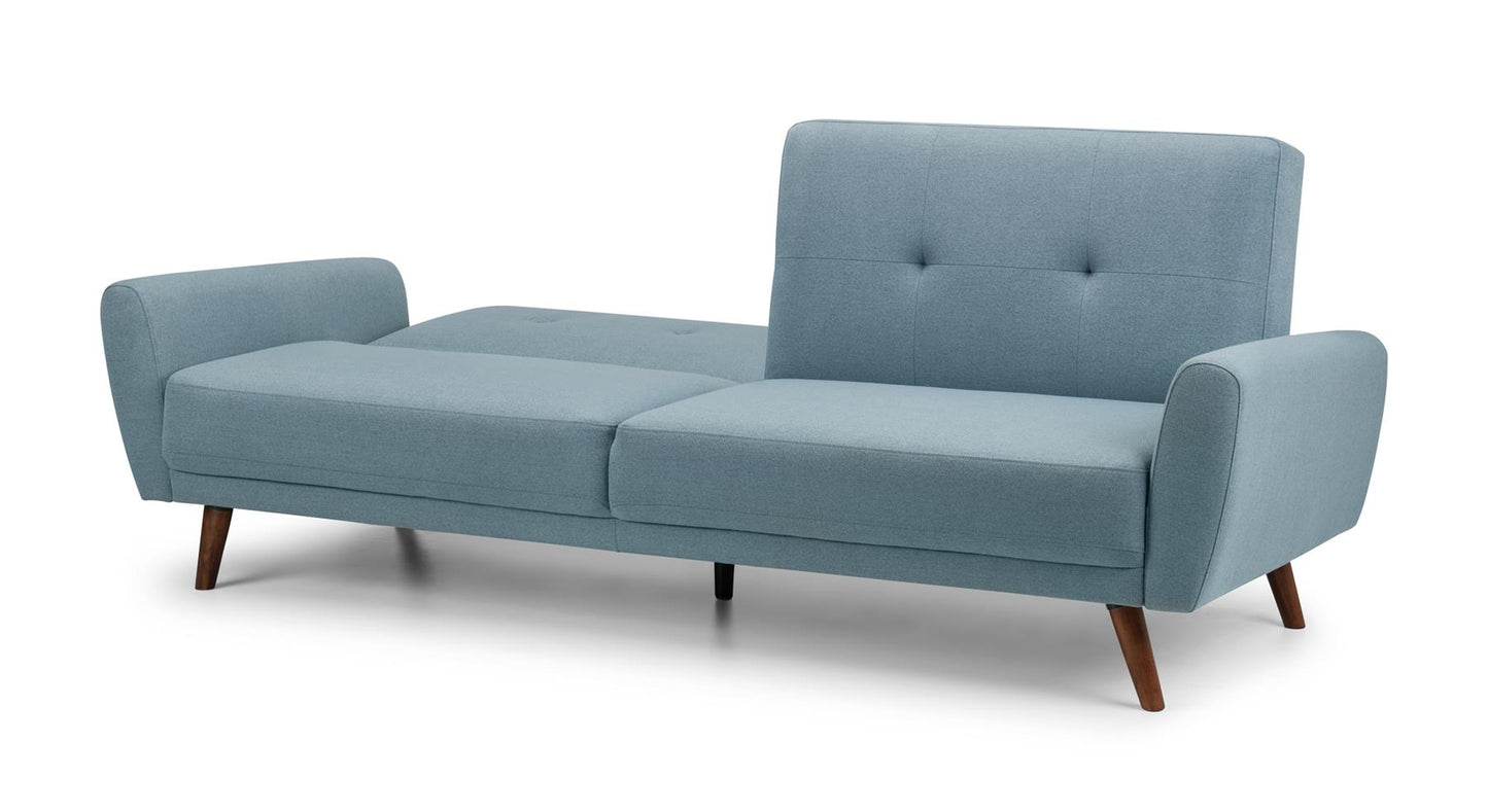 MONZA FABRIC SOFA BED - BLUE