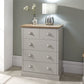 KENDAL 3+2 DRAWER CHEST - GREY