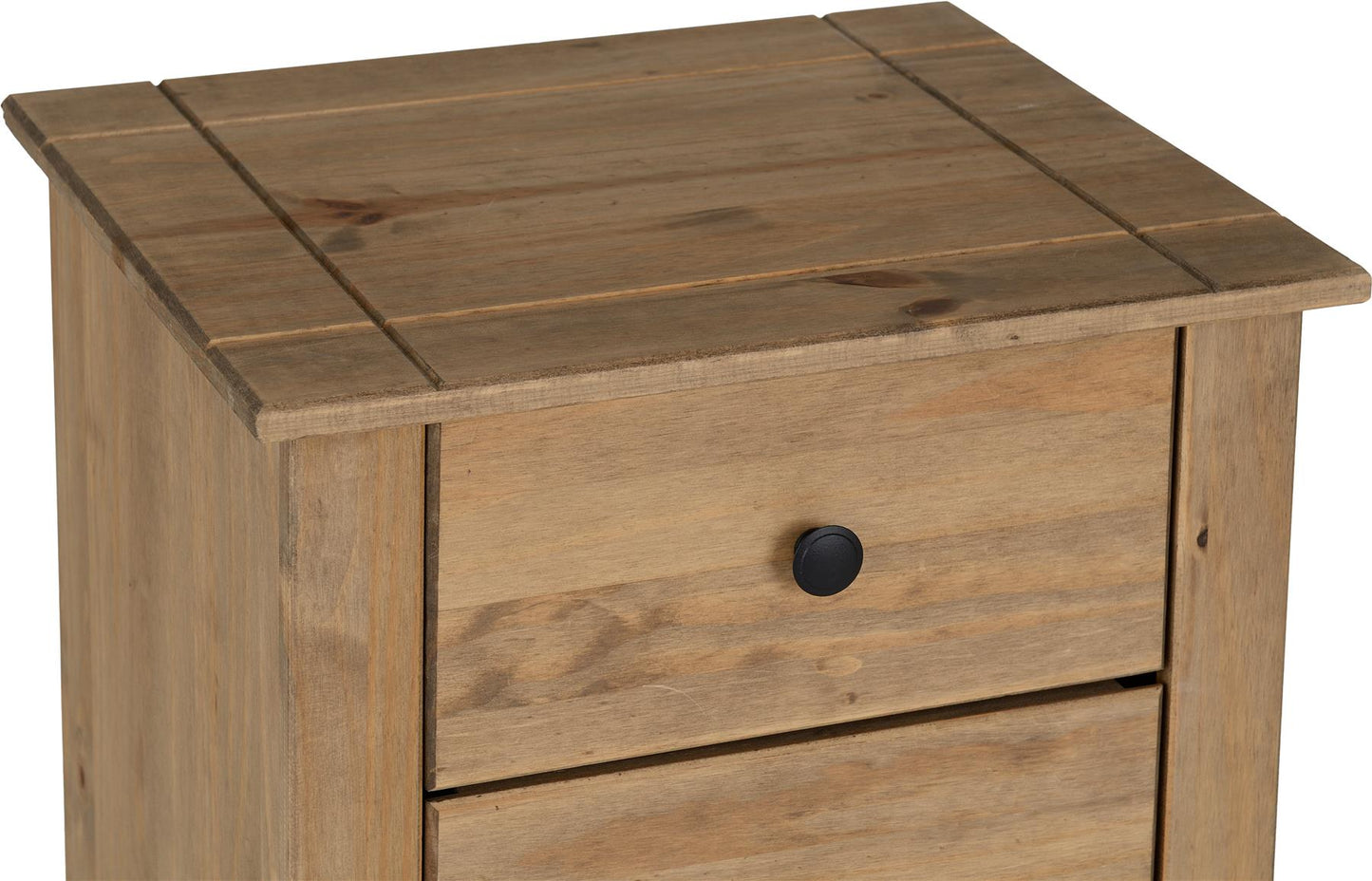 PANAMA 5 DRAWER CHEST - NATURAL WAX